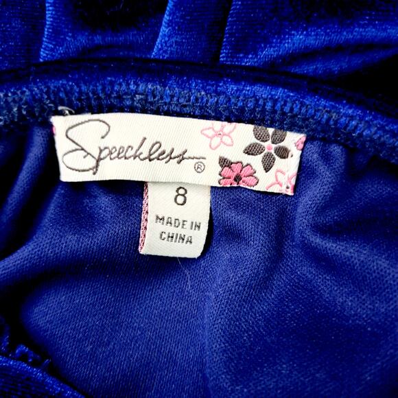 Speechless Velvet Tied Waist Dress - Picture 5 of 7